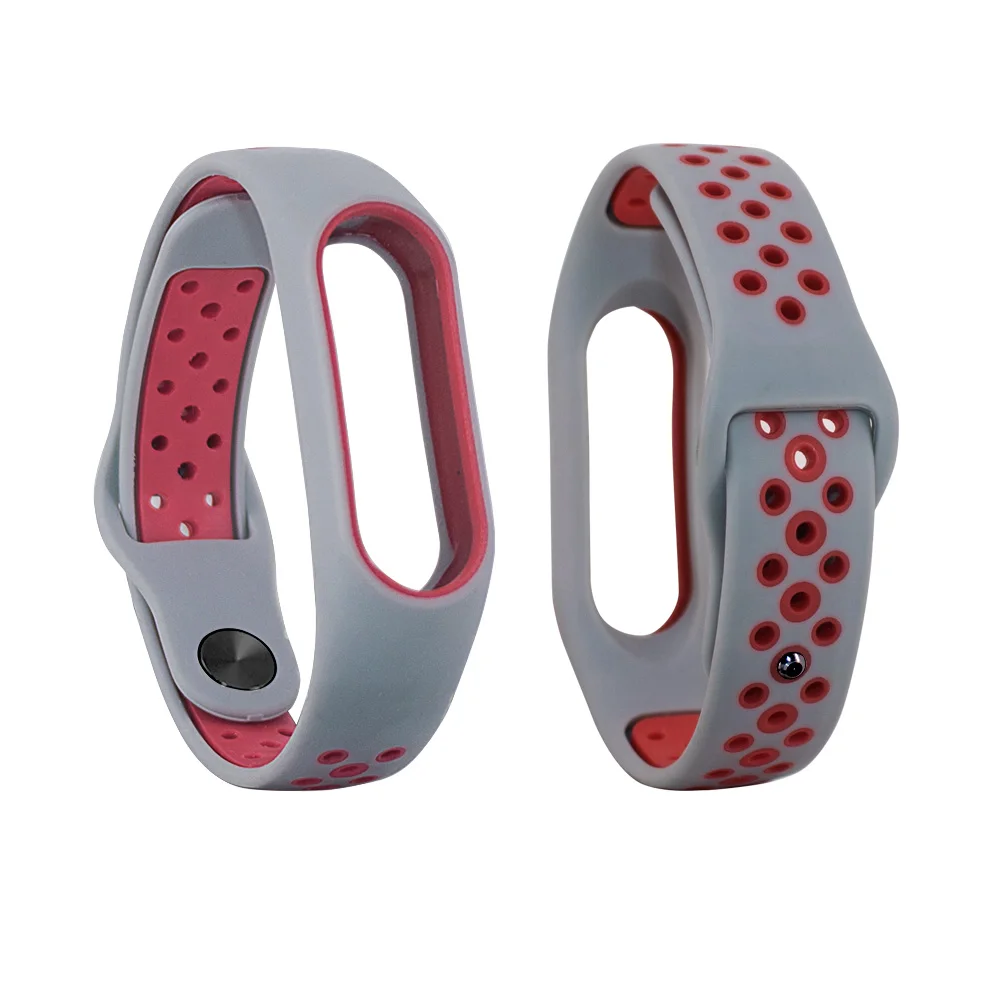 Ремешок на запястье для Xiaomi Mi Band 2 сменный ремешок часов силиконовый ремень