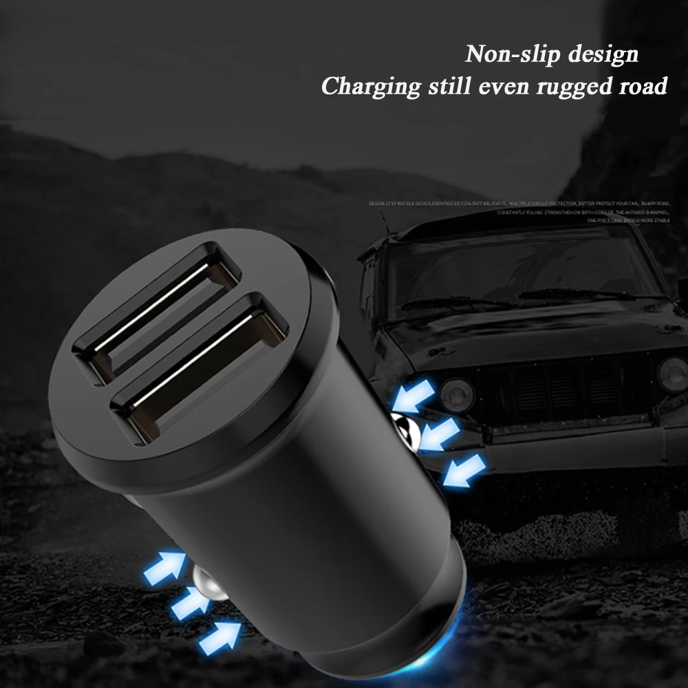 Автомобильное зарядное устройство с 2 USB-портами а | Мобильные телефоны и