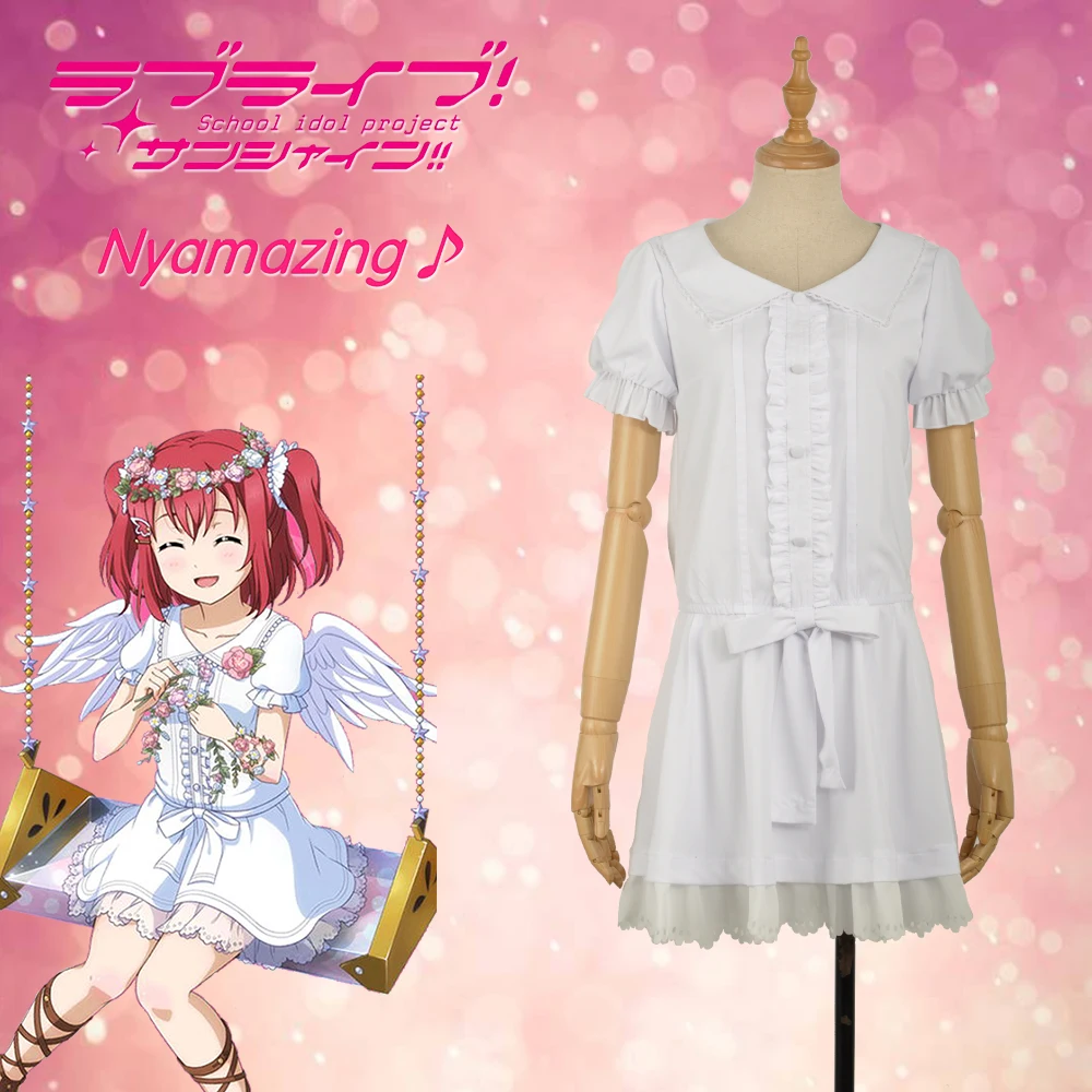 Аниме LoveLive!SunShine! Akours Dia Kanan Mari Chika Ruby Yoshiko Riko Watanabe You Hanamaru Angels Unawakened карнавальный