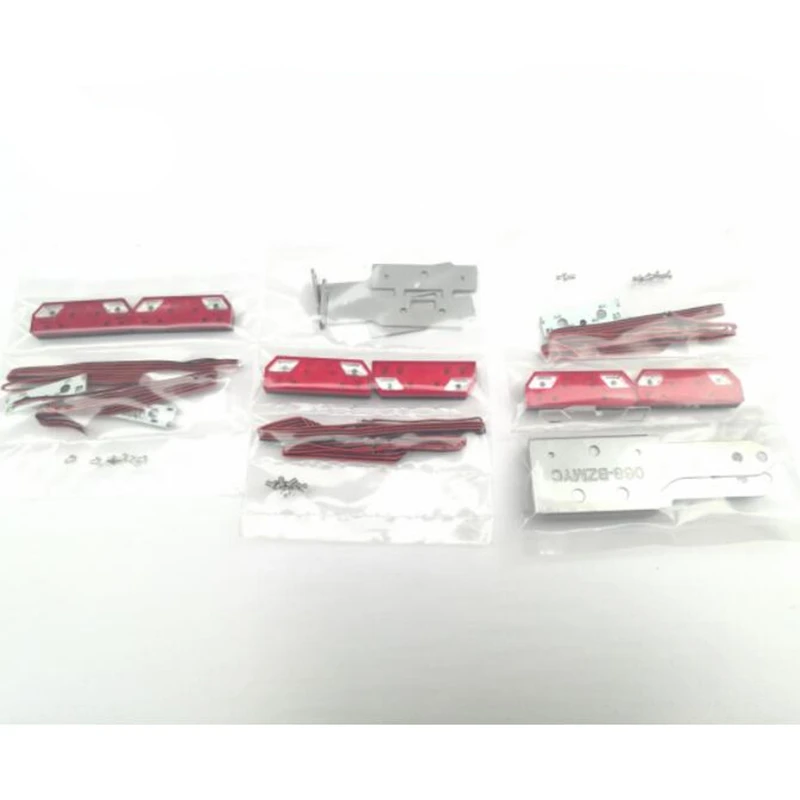 

Tamiya actros arocs truck upgrade parts metal taillight kits for tamiya 1/14 rc MAN tgx R620 1851 3363 tractor 56360 trailer