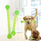 Новинка 2021, тренировочная интерактивная игрушка для собак, забавная молярная палочка, резиновый прочный инструмент для чистки зубов, жевательные игрушки большого размера для щенков и кошек