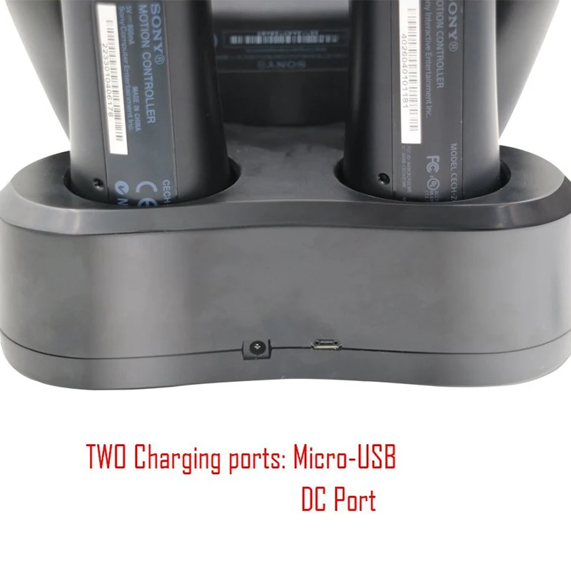DOITOP 4 в 1 док-станция для зарядки с usb-подставкой со светодиодной подсветкой PS3 MOVE PS4