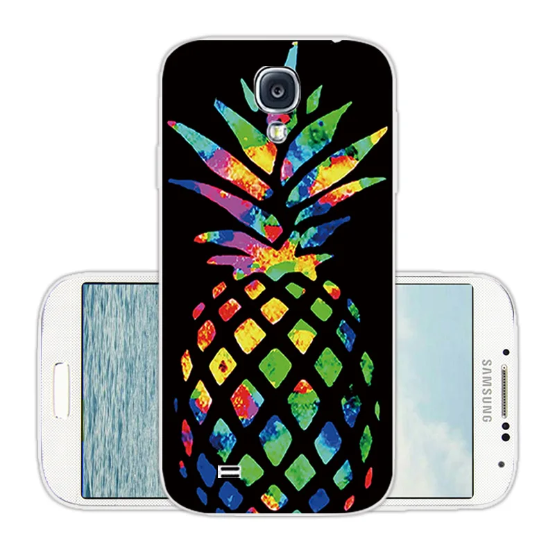 Для Samsung Galaxy S4 Мягкая силиконовая задняя прозрачная крышка 5 0 дюйма для i9500