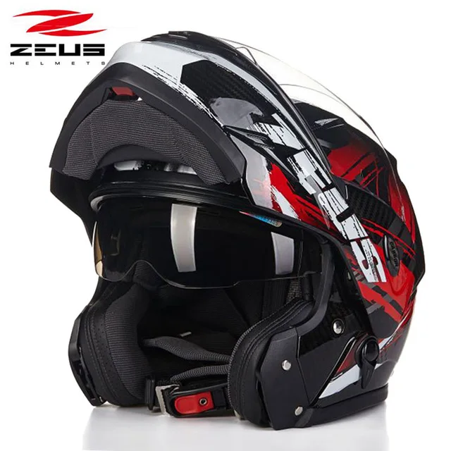 Zeus модульная маска мотоциклетный шлем из углеродного волокна rcycle capacete|Шлемы| |