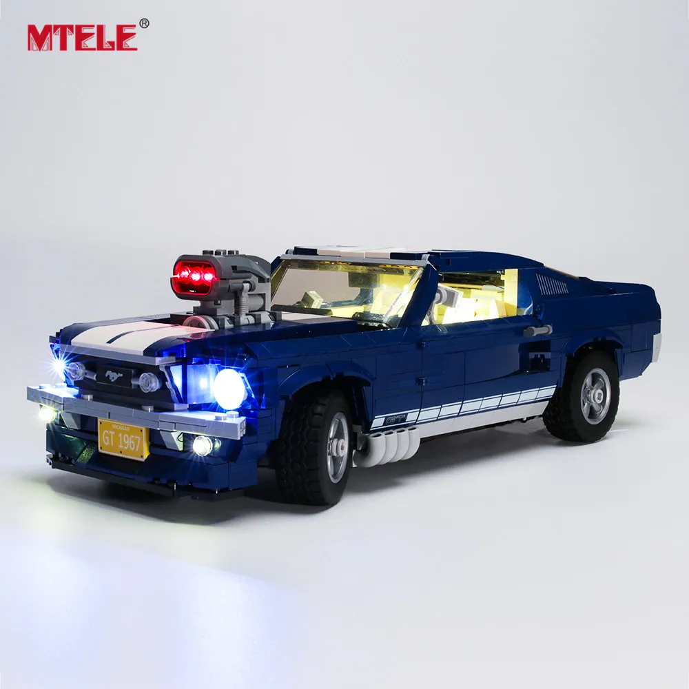 Комплект со светодиодный Ной подсветкой MTELE для 10265 совместим с 21047 (модель не