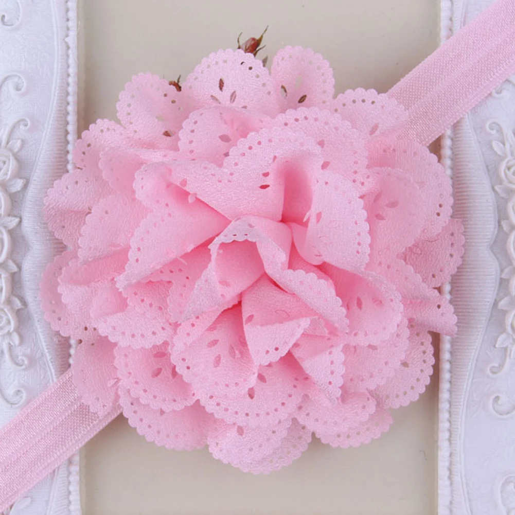 Модная одежда для детей Детская мода маленьких девочек Кружевная повязка волос