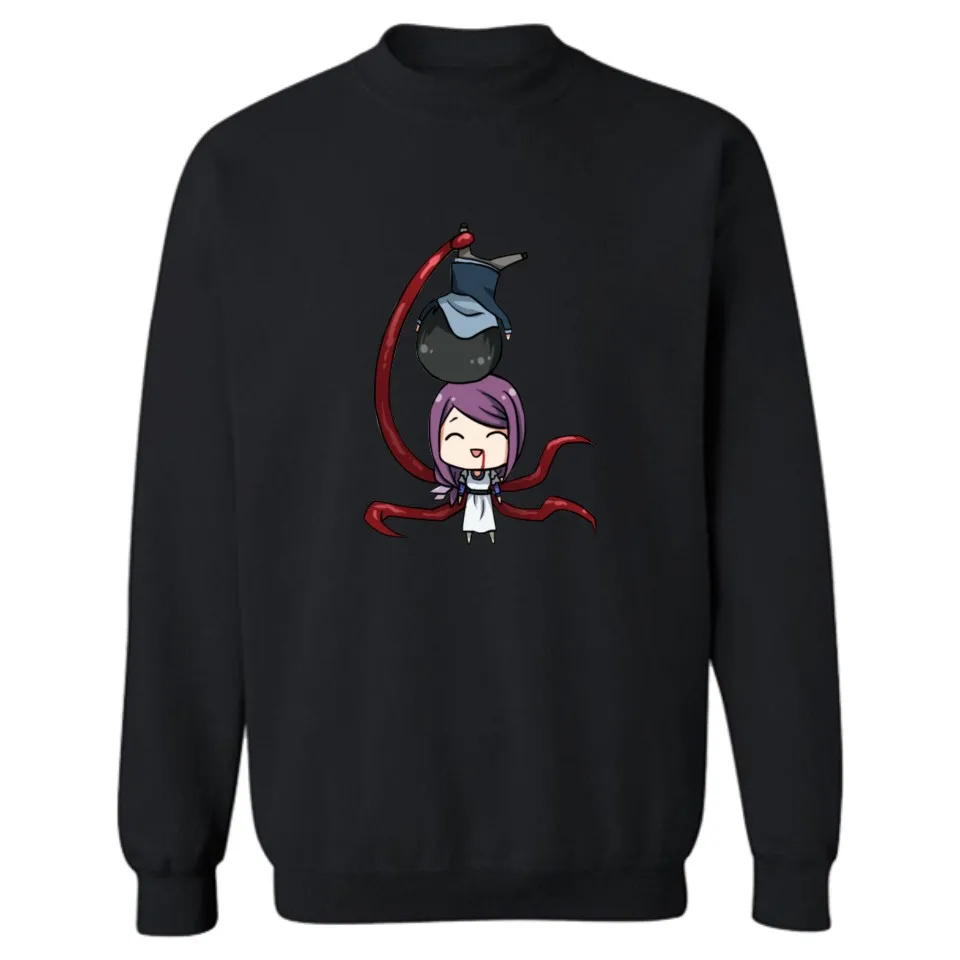 LUCKYFRIDAYF Толстовка TOKYO GHOUL Harajuku Мужская толстовка в стиле хип хоп плюс уличная