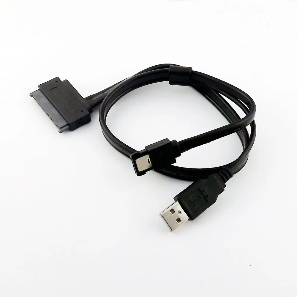 

10pcs SATA 7+15 Pin 22 Pin Female to eSATA 7P with USB 2.0 A Male Power Supply Y Splitter Connector Cable Cord 50cm