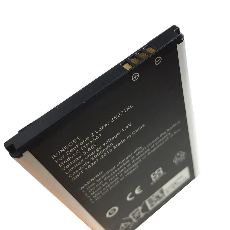 100% Новый оригинальный C11P1501 настоящий аккумулятор 3000 мАч для ASUS ZenFone 2 Laser Selfie ZE550KL