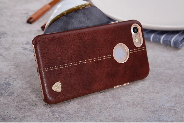 Для apple iphone 8 Plus Чехол Оригинальный Nillkin Englon lether Телефон чехол для бампер - купить