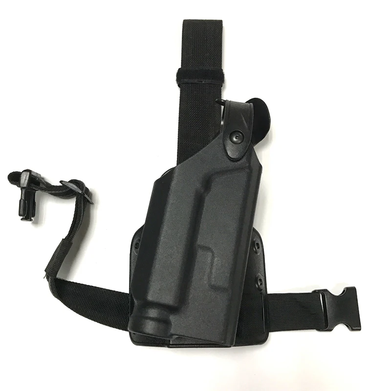 

Army Military Combat Pistol Colt 1911 Hand Gun Leg Holster Light Bearing Tactical Hunting Airsoft Gun Quick Drop Thigh Holster