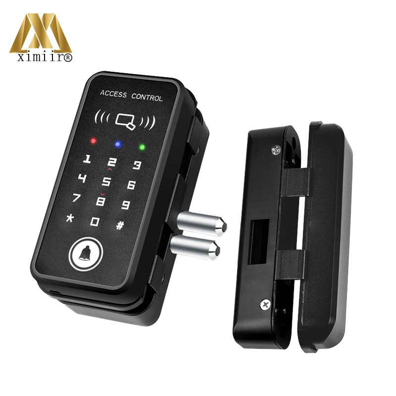 Умный дверной замок с паролем и отделением для Управление XM R1 деревянный Стекло
