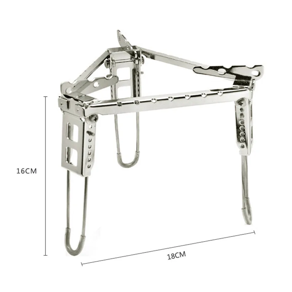 7 режимов Кемпинг Газовая плита Штатив Открытый портативный складной стенд из