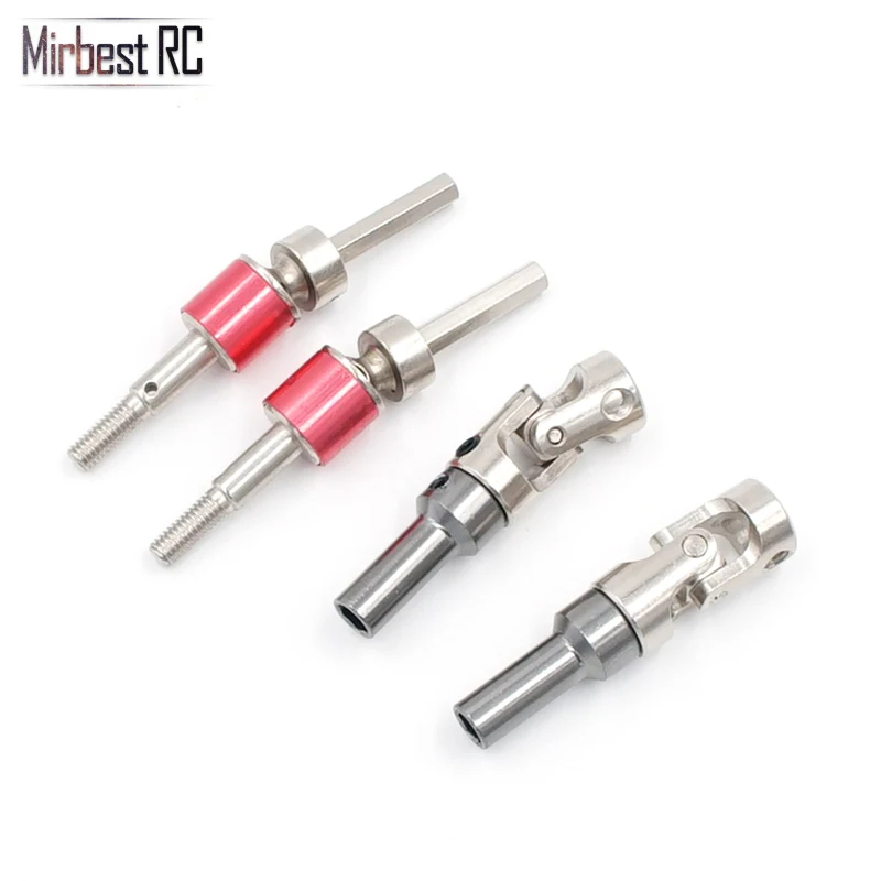 Mirbest RC diy Запчасти для WLtoys 12428 12423 обновленный металлический передний приводной вал передний поворот CVD сплав приводной вал 12428-0090