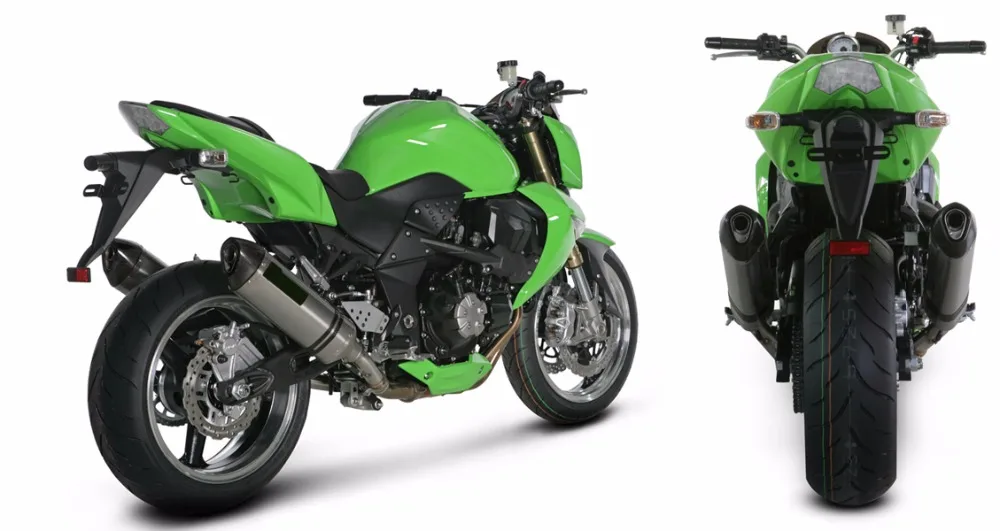Для kawasaki z1000 2003 2004 2005 2006 мотоциклетная выхлопная средняя звеньевая труба круглая