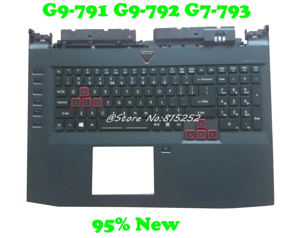 Упор для рук и клавиатура для Acer Predator 17 G9-791 G9-792 G7-793 6B. Q04N5.001 6BQ04N5001 английский США