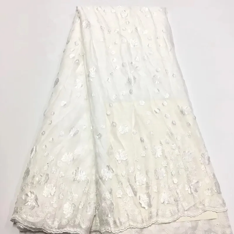 Новинка 5 ярдов высокое качество французская вуаль кружево швейцарская вышивка