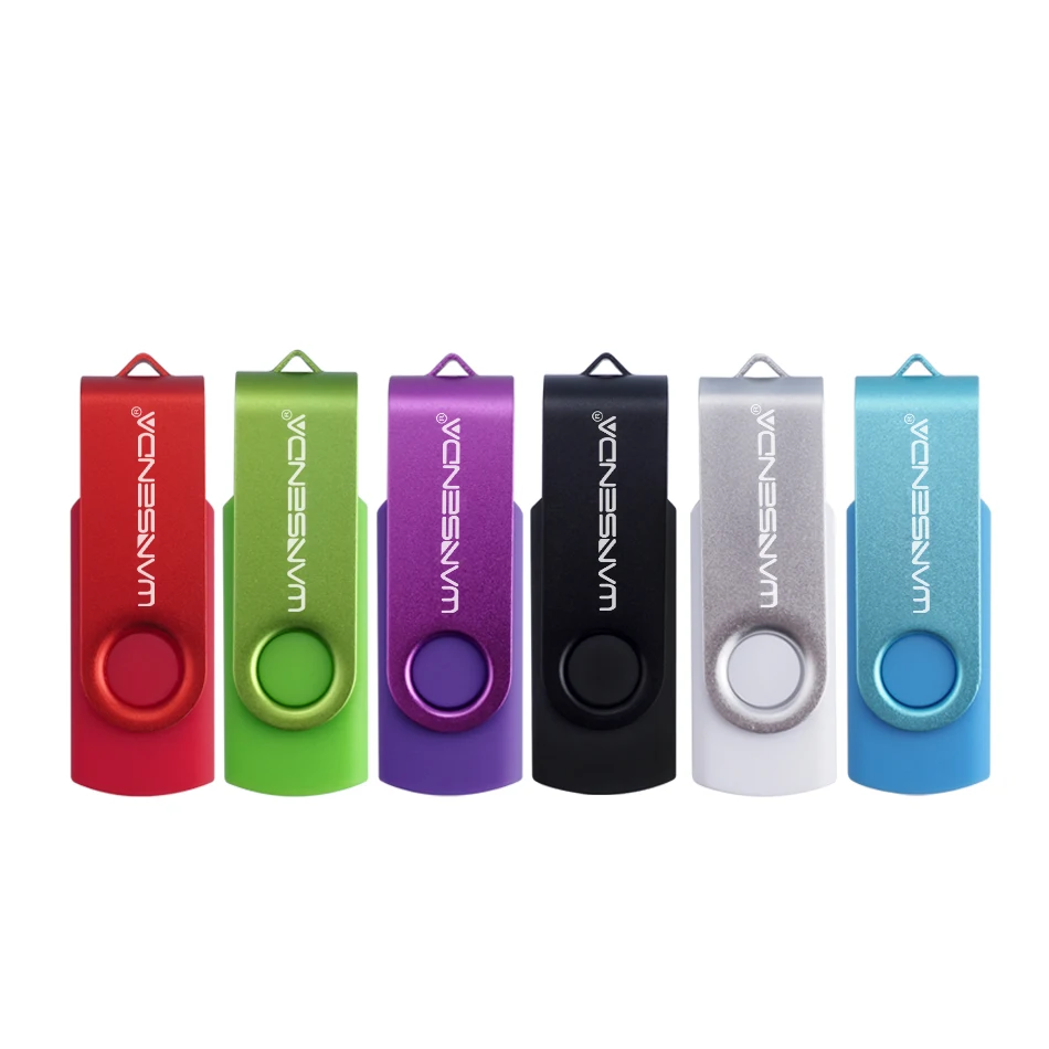 USB флеш накопитель Wansenda металлический 256 ГБ 128 Гб 64 32 16 8 4 ГБ|usb 2.0 pen drive|flash drivepen drive |