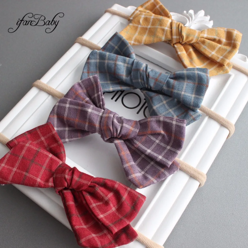 Fashion Oversize kids Nylon flower Headband fabric bow headband | Украшения и аксессуары
