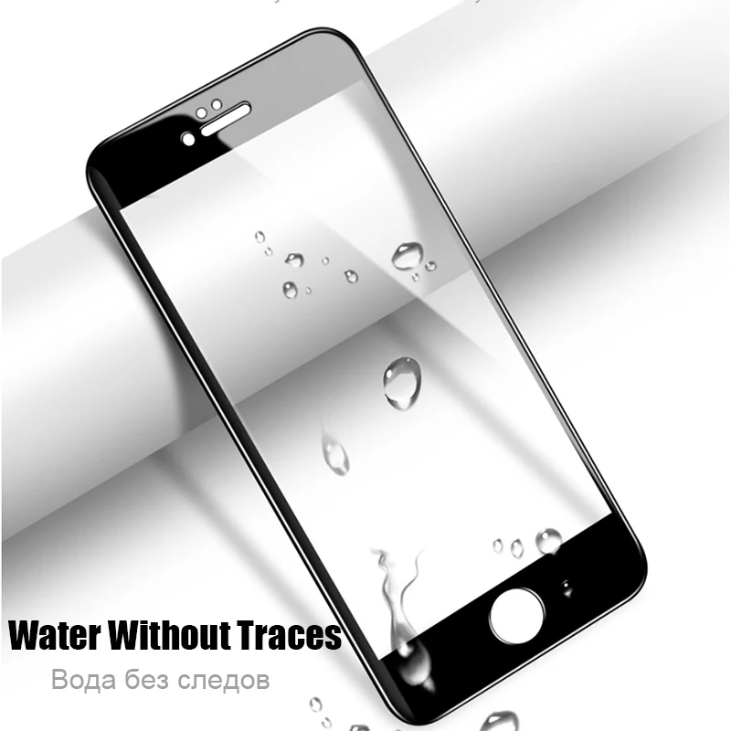 Mousmi для iPhone 6 6S 7 Защитное стекло экрана полное покрытие 3D пленка мягкое 8 Plus X на