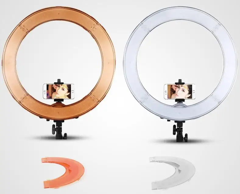 Фотостудия светодиодное кольцо Light 5500 К 55 Вт непрерывного освещения видео