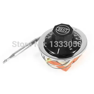 

Free Shipping 30-110 Celsius Adjusting Temperature Controller Capillary Thermostat Switch