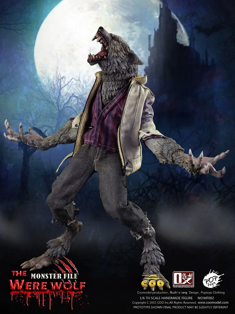 Файловая серия секундные бомбы волка в наличии COOMODEL X MF002 OUZHIXIANG 1/6 Monster|Игровые