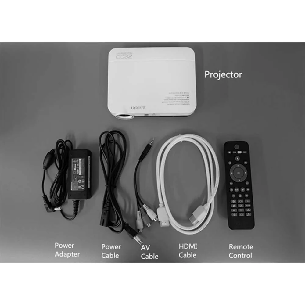 Мини-Проектор ПРИВЕЛО Проектор Для Домашнего Видео DLP Цифровой MAstar Чип