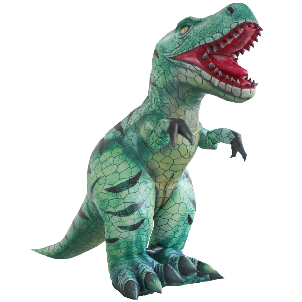 Надувной костюм динозавра для взрослых костюмы T REX вечеринки на Хэллоуин