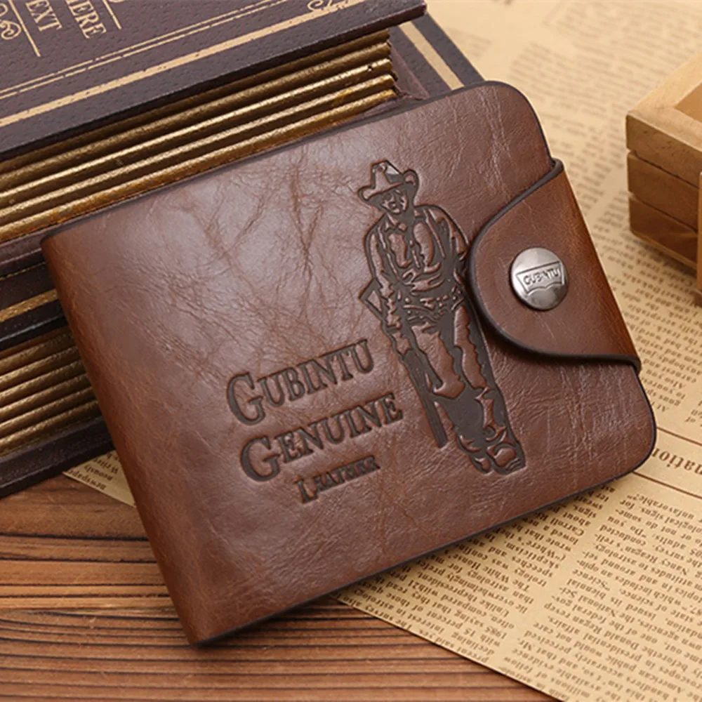 10 pcs Leather Men Wallets Luxury Card Holder Short Money Bag Walet Cuzdan Portomonee Mens Wallet Coin Purse Vallet Portfolio | Багаж и