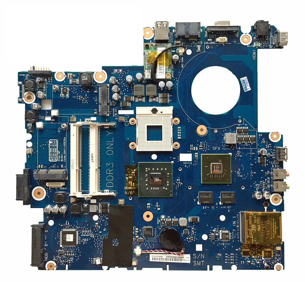 SZWXZY отлично подходит для Samsung NP-R710 R710 Материнская плата ноутбука PM45 DDR3 9300M 256 Мб