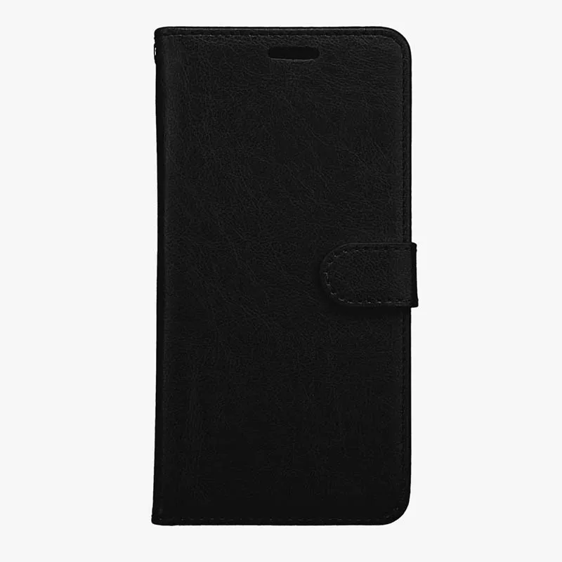 Black Кожаный бумажник чехол для samsung Galaxy J1 мини J2 J3 J4 J5 J6 J8 J7 Duo MAX на заднюю панель V Grand Prime Pro Чехол для телефона Coque - Цвет: Black