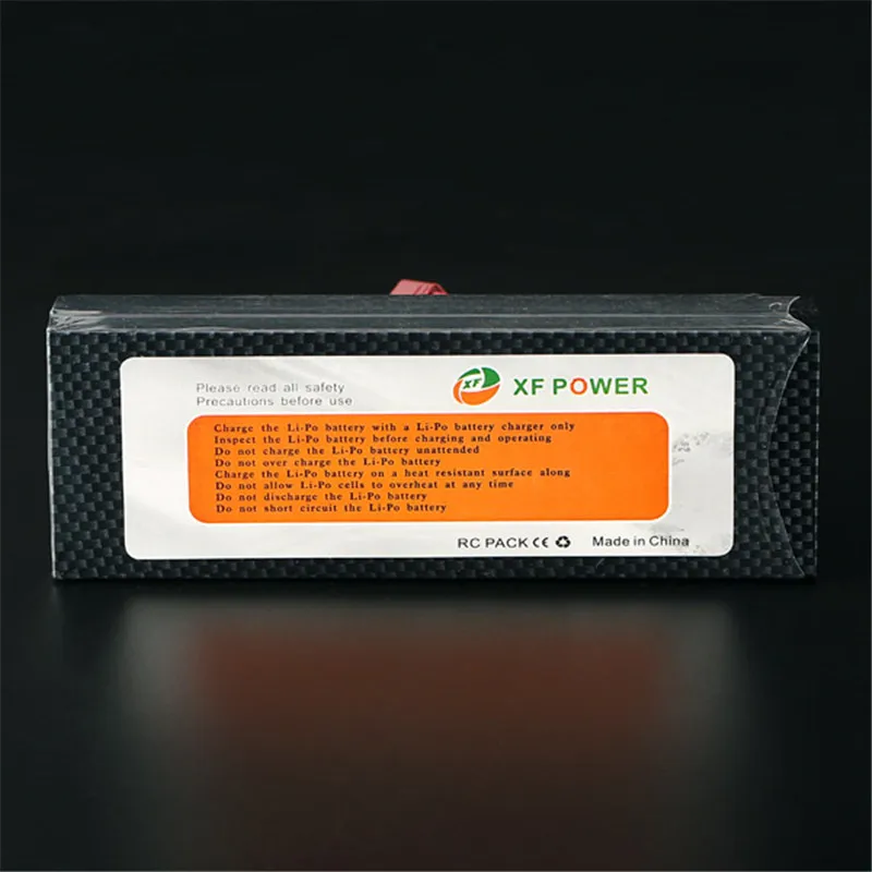 High Quality Reachargeable Lipo Battery XF Power 7.4V 5000mAh 2S 30C T Plug Hardcase Pack Unconnected For RC Model | Игрушки и хобби