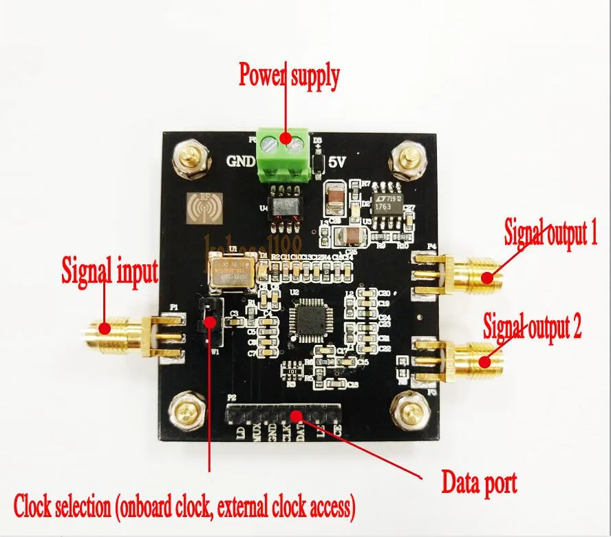 35M-4.4G ADF4351 phase-locked loop PPL module RF signal source generator board | Строительство и ремонт