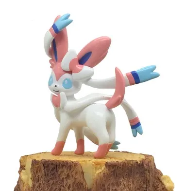 4 см оригинальные игрушки Fennekin Squirtle Charmander Froakie Pkchu Аниме Фигурки Коллекция Модель игрушки Кен Ху магазин pks - Цвет: Серый
