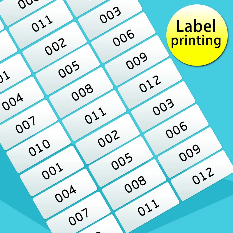 Онлайн-шоппинг бумажная этикетка с покрытием клейкая наклейка различные размеры