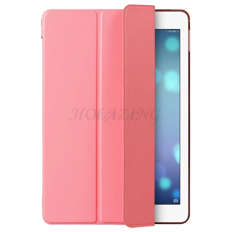 HOLAZING Ультратонкий Тонкий чехол с магнитом для iPad 9 7 2017 три раза Стенд Авто Смарт