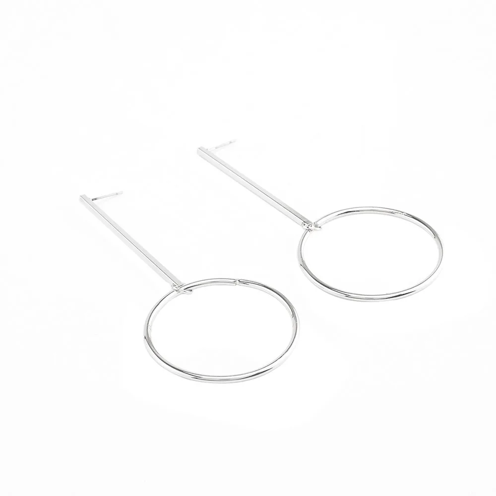Модные большие серьги-кольца Aros для женщин большой круглый кулон серьги вrincos