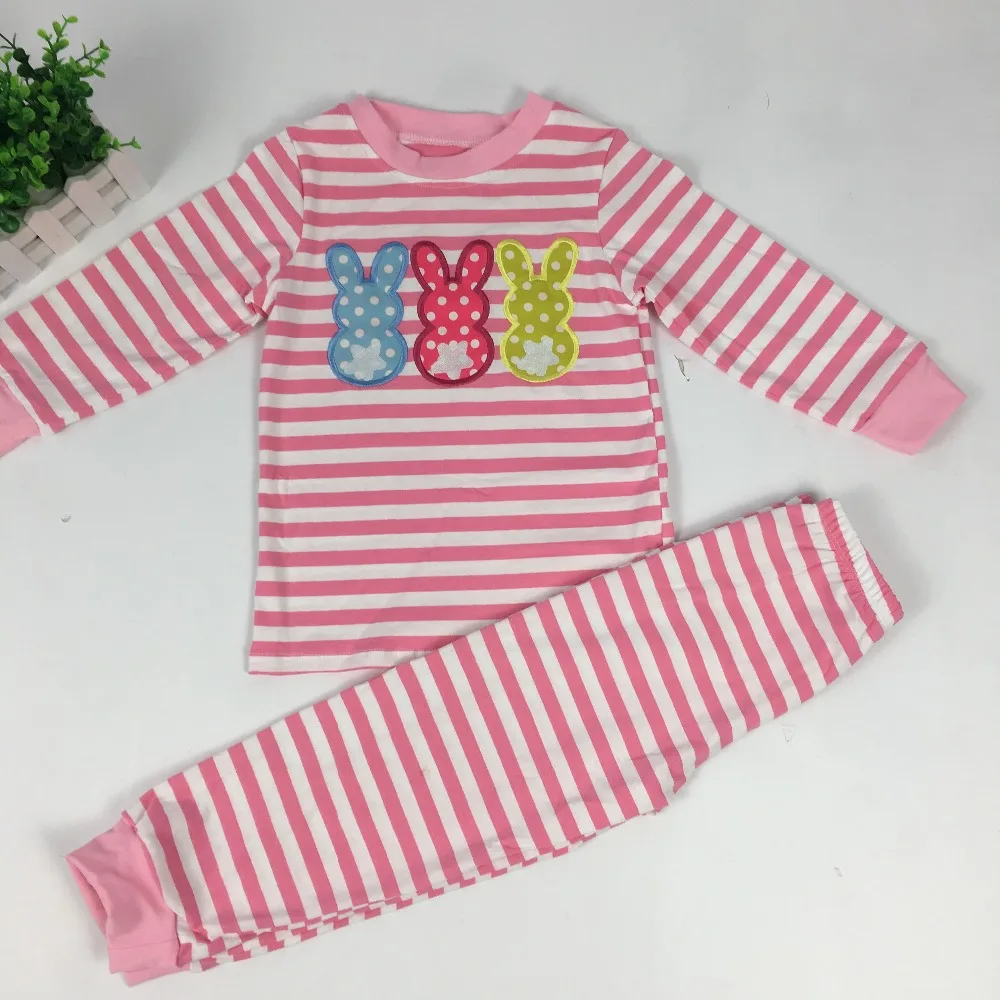 Puresun Baby Gir/Пасхальные дневные пижамы для мальчиков комплекты детской одежды с