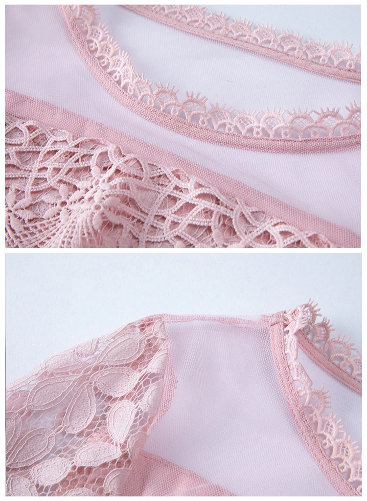 Модные короткие рукава фонарики летнее женское платье 2019 круглый воротник