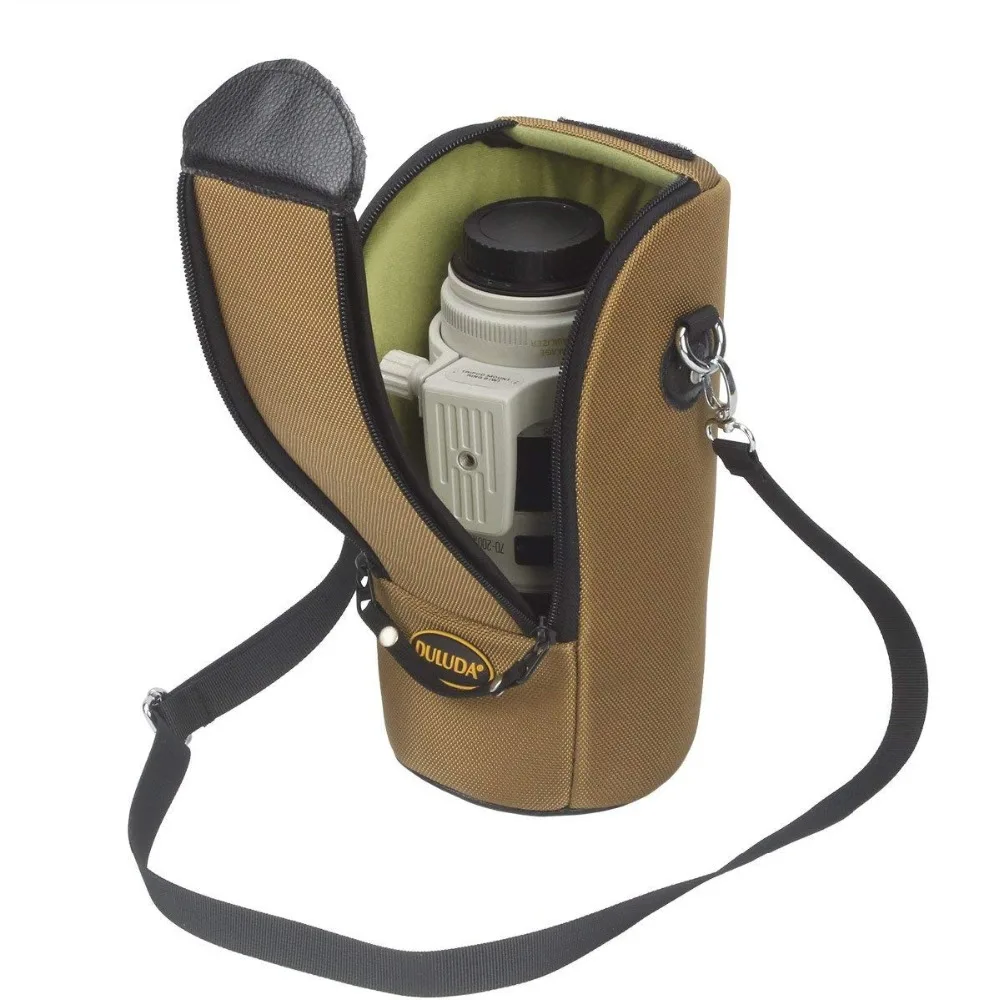 DULUDA мягкий толстый Водонепроницаемый чехол для объектива камеры Сумка Canon 70-200/2.8