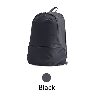 backpack black Xiao mi рюкзак для дрона mi 11L 5 цветов уровень 4 водонепроницаемый нейлон 150 г городская повседневная спортивная рюкзаки сумки мужские и женские маленькие размеры - Цвет: backpack black
