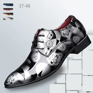 Мужские Разноцветные туфли на плоской подошве, размеры 38-47