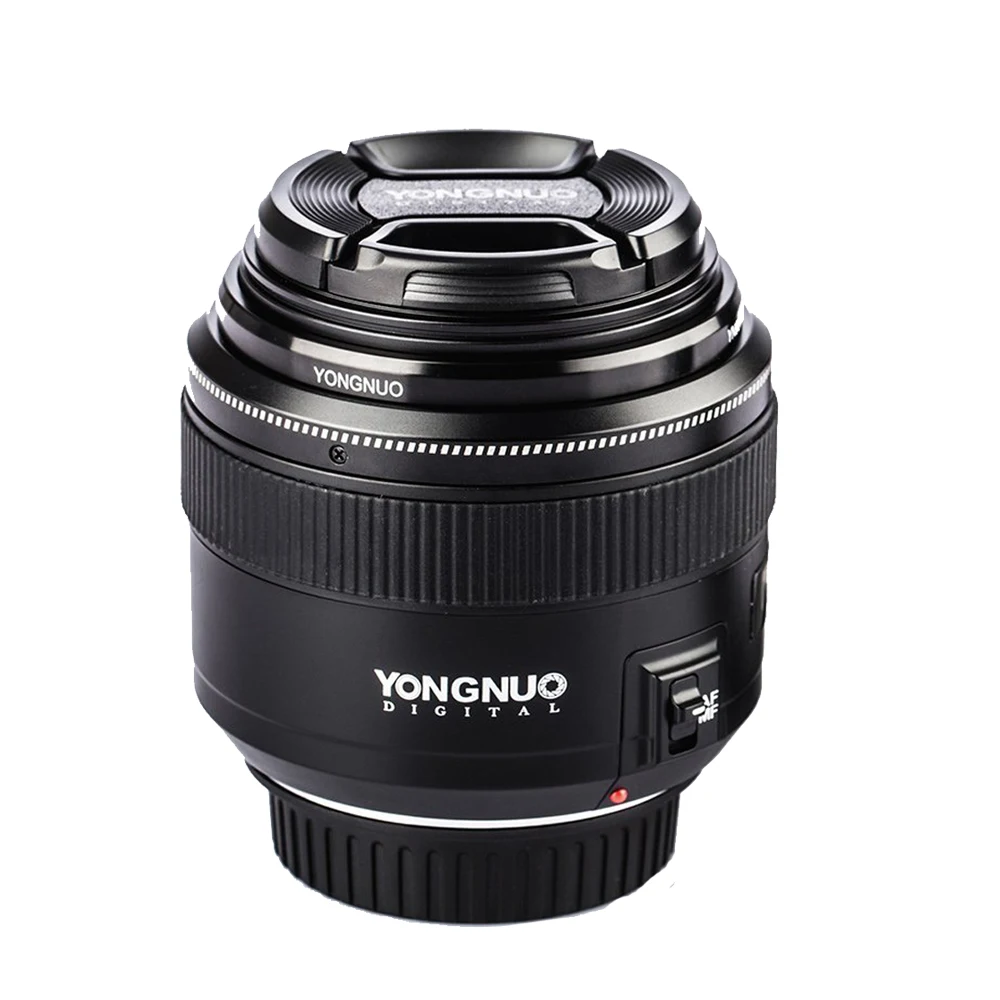 Объектив YONGNUO yn85 мм F1.8 AF/MF Стандартный Средний телеобъектив Prime 85 объектив с