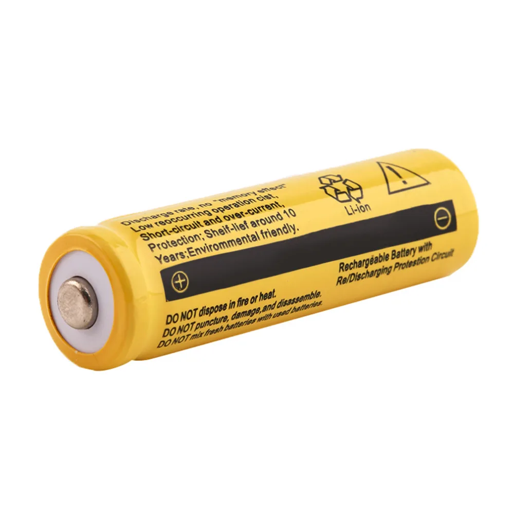 Новый 2 шт. оригинальный TR 2500mAh 14500 3 7 V литий ионные аккумуляторы батарея ионная