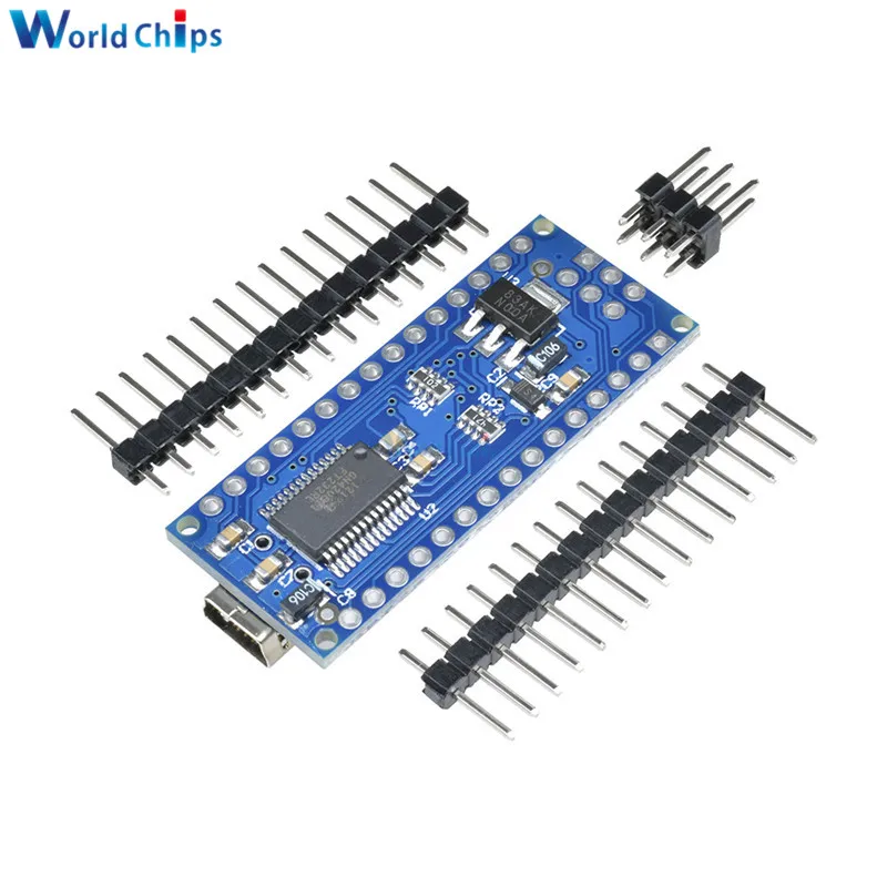 Микроконтроллер atmega328 Mini USB Nano 3 0 5 В 16 м плата модуль для Arduino NANO 328P FT232 с Pins|usb