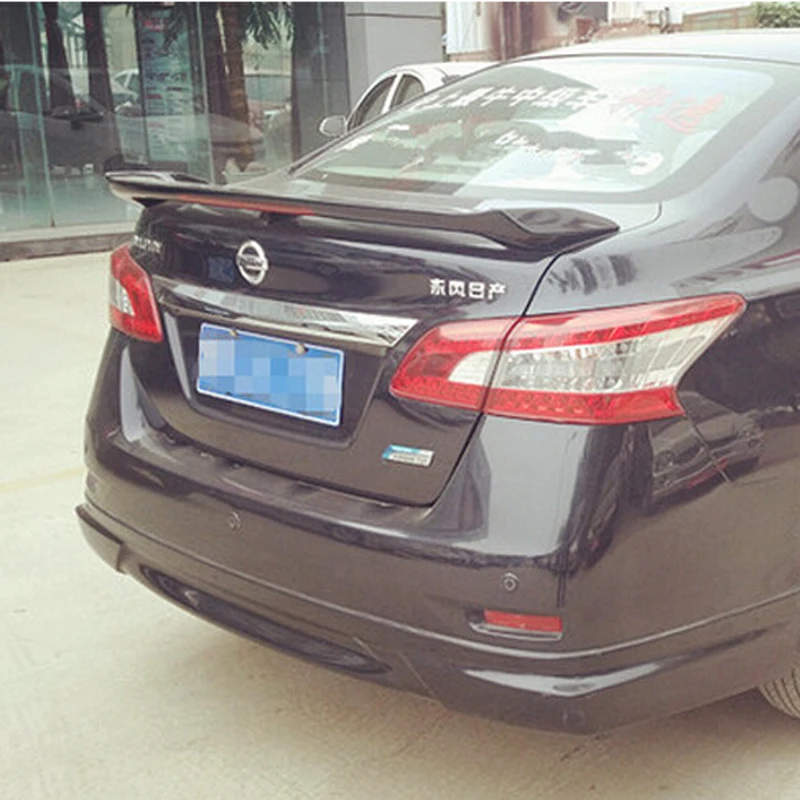 Спойлер для Nissan Sentra высококачественный спойлер из АБС-материала заднего крыла