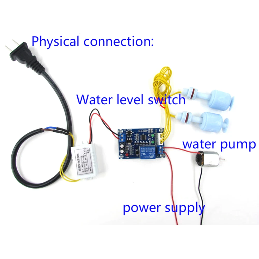 Полная Автоматическая плата контроллера уровня воды YIMAKER DC/AC12V STM8|board board|board