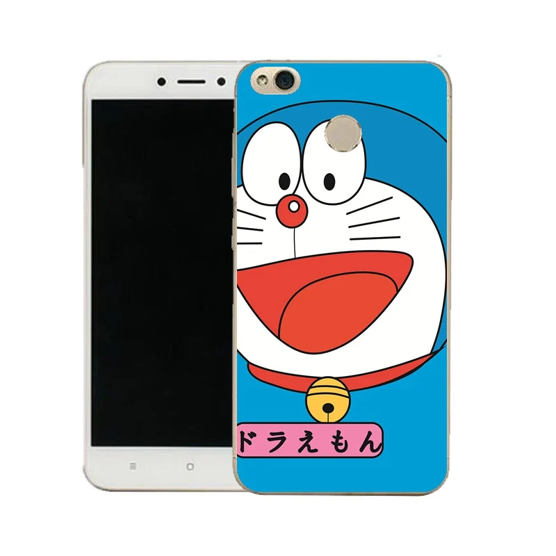 Qmswei Прозрачный чехол для телефона Mi 6 5 5S Note3 красный note4x 4x3 S 5A 4A note5a Doraemon стежка