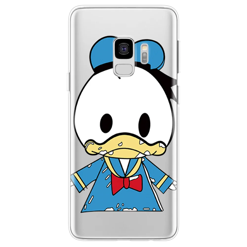 tlyxiao Милый прозрачный чехол из ТПУ с рисунком для samsung Galaxy S6 S7 Edge S8 S9 S10 Lite Plus S10e чехол для samsung Galaxy S10 Plus чехол - Цвет: tlyxiao